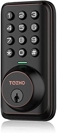 TEEHO TZ001 Заклучување На Вратата На Тастатурата-Електронска Брава Без Клуч-Паметна Дигитална Брава Со Тастатури-Паметна Брава Со Ќор-Сокак-Ip54