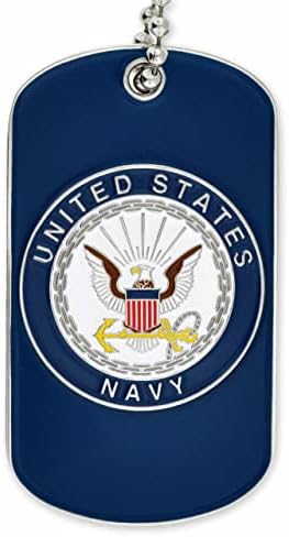 Пинмарт Официјално Лиценциран Ознака За Кучиња На Американската Морнарица-Комеморативна Ставка За Гравирање