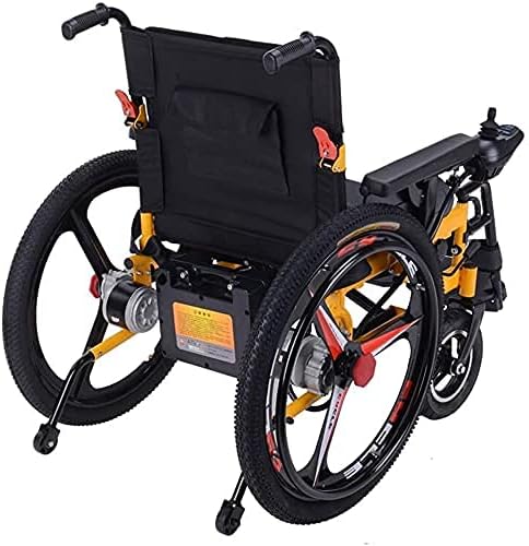 Неочи Мода Пренослива Инвалидска Количка Преклоплива Моќност Со Полимерна Ли - Јонска Батерија