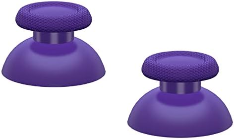 Extrerate Purple Thumbsticks за PS5 контролер, прилагодено аналогно стапче џојстик компатибилен со PS5, за PS4 СИТЕ контролор на модели