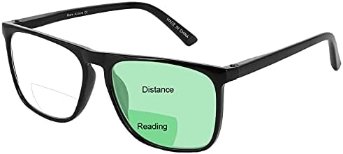 Маре азуро големи бифокални очила за читање мажи сина светлина блокирајќи читатели на плоштад читач 0 1.0 1,25 1,5 1,75 2.0 2.25 2.5 2.75