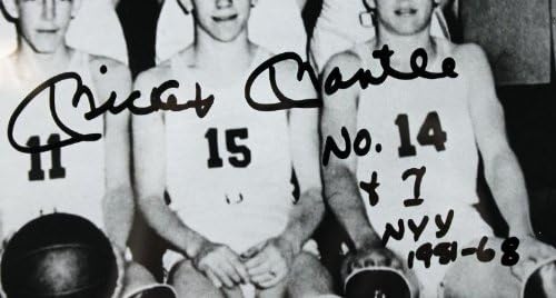 Мики Мантл 'Бр. & 7 NYY 1951-1968 'Потпишана врамена 11x14 Photo JSA B67293