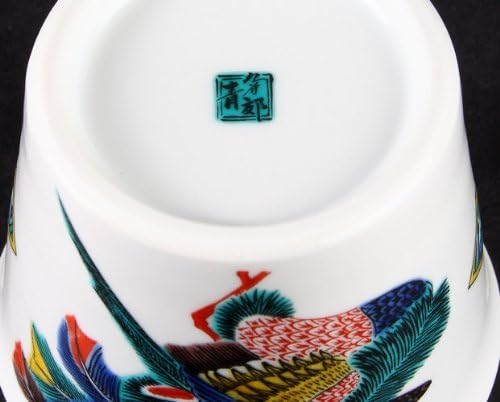 Феникс Кутани-Јаки 3,1inch Порцеланот на чашата за раствор изработен во Јапонија