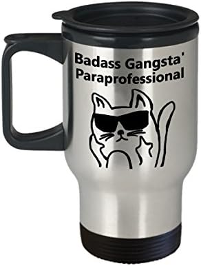 Badass gangsta 'парапрофесионална чаша за патување со кафе