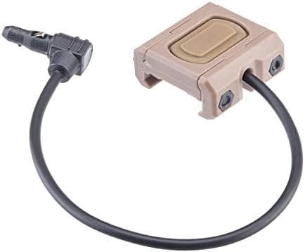 Компактен прекинувач за далечински притисок на Bifrost Gear компатибилен со PEQ-15 & Steiner Lights и ласери