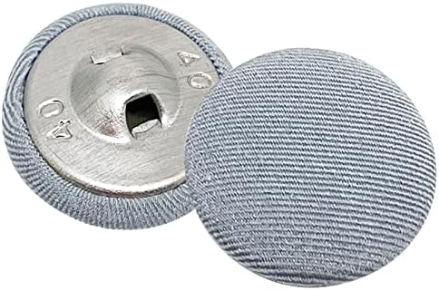 Копче за ткаенини од 20 парчиња ткаенини за наметки за костуми наметки со додатоци за шиење DIY, 25мм/1in