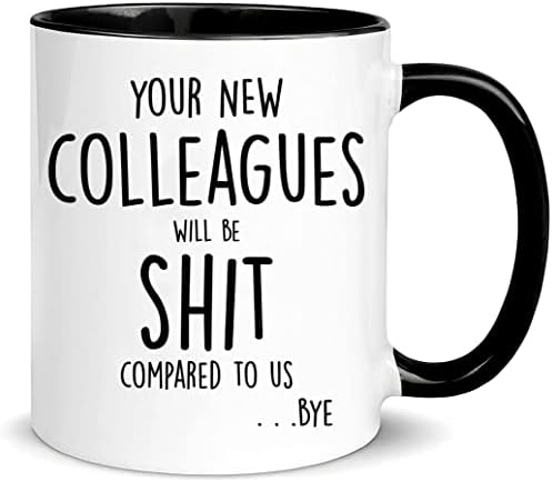 Yywudishop - Вашите нови колеги ќе бидат срања во споредба со нас - смешно оставајќи кригла нова работа со чаша за прободување