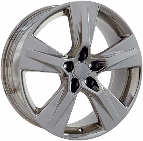 ОЕ Wheeles LLC 19x7.5 Тркала се вклопуваат во Toyota, Highlander Style Chrome Ements, Hollander 75163 - Set