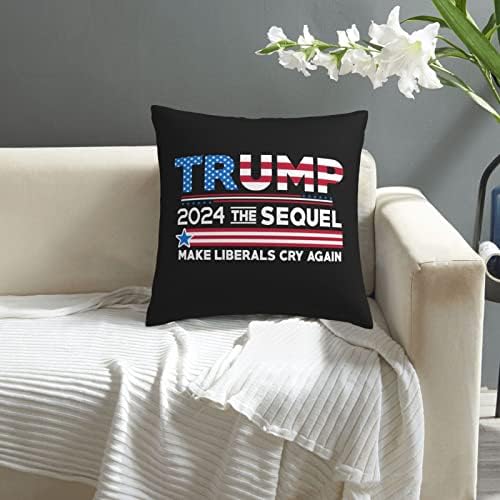 Кадекс Трамп 2024 правејќи либерали повторно да плачат перници вметнува 18x18 инчи фрлање перници вметнете квадратни капачиња за фрлање перница