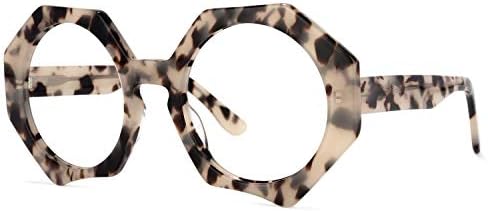 Читателите на зелол Дебели Преголеми Геометриски Очила За Читање За Жени Со Стандардна Антирефлектирачка Обвивка ХЈУ ЗОП01887