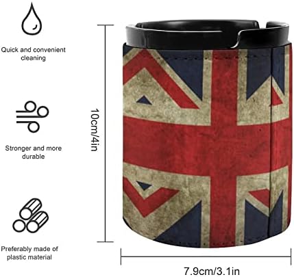 Британско знаме кожа од пепел модерни фиоки за пепел за украси за домашни канцеларии