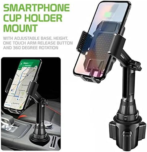 Leige Прилагодлив Gooseneck Car Вода на држачот за мобилни телефони за мобилни телефони за мобилни пијалоци