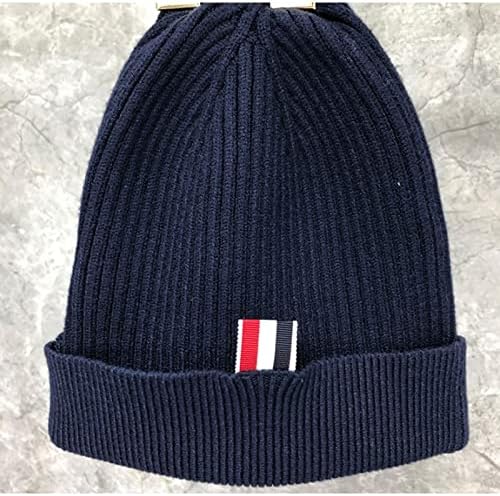 N/моден бренд плетена капа зима топла гравчиња, обични хип хоп капа мажи жени волна памучна еластична капи унисекс