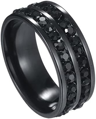 2023 година Нови два универзални прстени со целосни прстени прстени за жени на мажи и дијамантски прстени за тинејџери момчиња