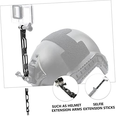 Solustre Bike Stand Stick Компатибилен за метал за пол -продолжение на шлемот држач Алуминиумско дејство на монтирање спортски