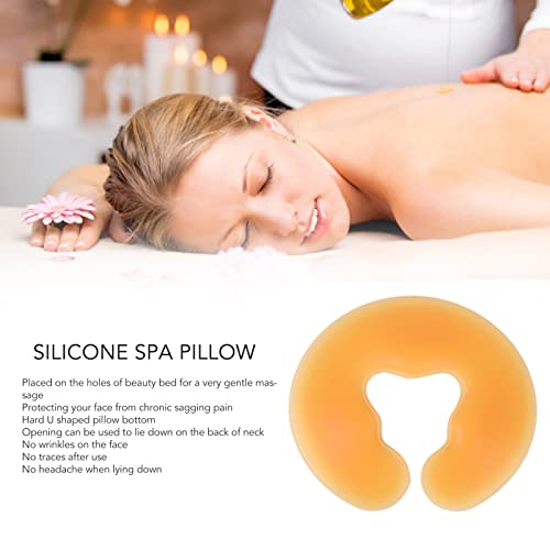 Масажа лице релаксирано перница силиконски спа салон за убавина за нега на кожата перница подлога за глава масажа за убавина салон масажа