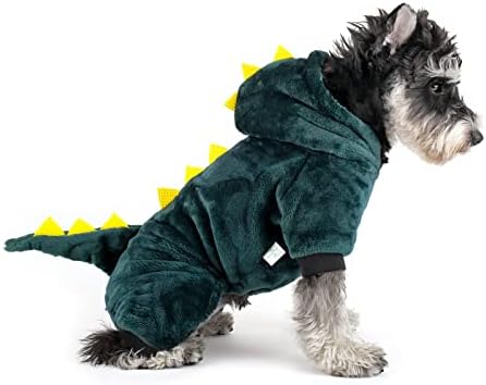 Слатка миленичиња градинарски костими на диносаурус - облека за миленичиња за кучиња и мачки - облека за кучиња и мачки - облека за Божиќни