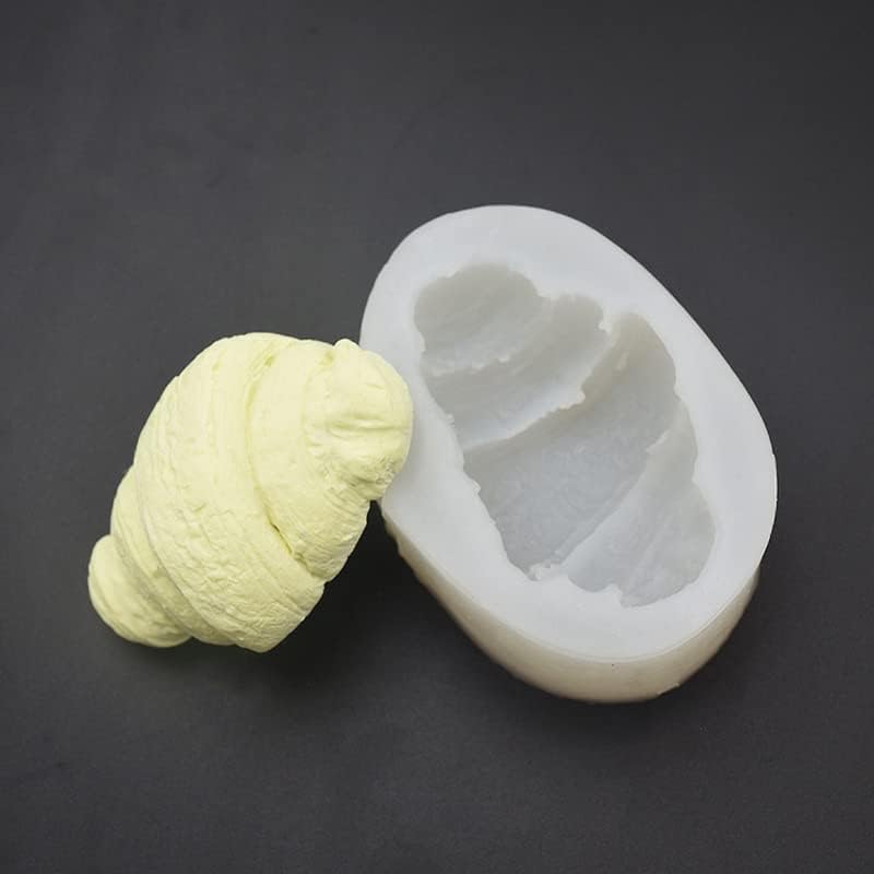 Симулирана силиконска мувла за свеќи за леб Француски закуски дизајн DIY сапун од сапун