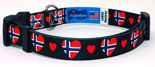 Ја Сакам Норвешката Јака За Кучиња | Одлична За Норвешки Празници, Специјални Настани, Фестивали, Паради И Секој Ден Силно | Направено