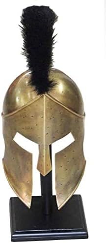 Скајларк меѓународна златна боја Средновековна Темплар рачно изработена шлемот на римски оклоп на Спартан за возрасни со удобно вграден