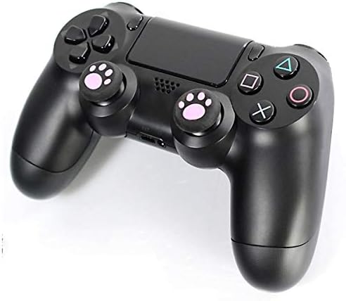 Дамохони кои не се лизгаат мачки шепи за палецот на палецот, силиконски зафат на силиконски зафат за PS4 PS3 Xbox One/360