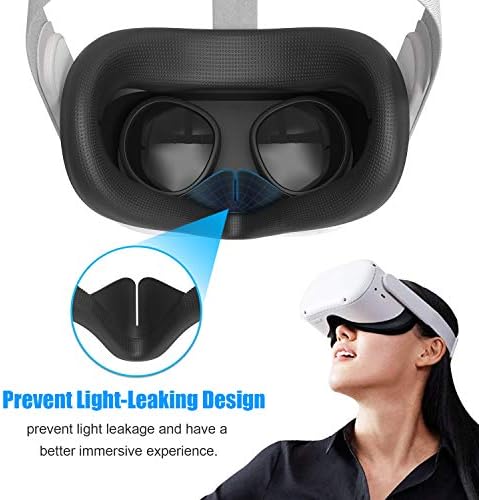 AMVR VR Штанд И VR Силиконски Капак За Лице За Oculus Потрагата 2