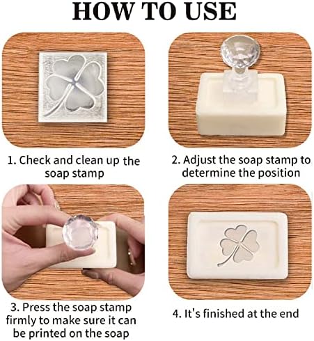 Craspire рачно изработен сапун печат сирена опашка печат DIY акрилична печат сапун за втиснување за печатење сапун поглавје