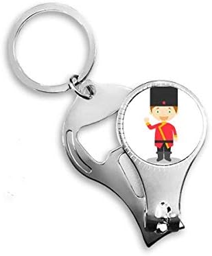 Русија Цртан Филм Арт Деко Подарок Мода Ноктите Прстен Клуч Синџир Шише Машинка Машинка