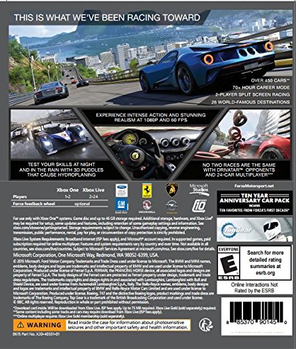 Форца Моторспорт 6-Xbox One