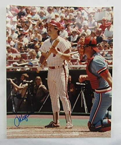 Jimим Лефвр потпиша автоматски автограм 8x10 Фото I - Автограмирани фотографии од MLB