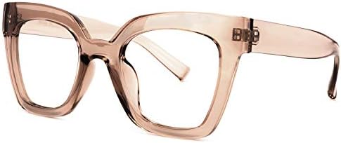 Зелол Трендовски Правоаголник Сина Светлина Блокирање Очила ЗА Жени TR90 Очила Малколм VFT0269