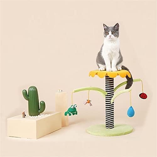 ЛЕПСЈГЦ Мултифункционални Мачки Решетка За Дрвја Висечка Топка Рамка За Качување Мали Мачки Гребење Колона Мачки Качување Колона Мачки Скокање