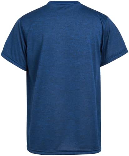 Атлетска маица на про-спортист Момци-2 пакувања со активни перформанси со суво вклопување спортски тит