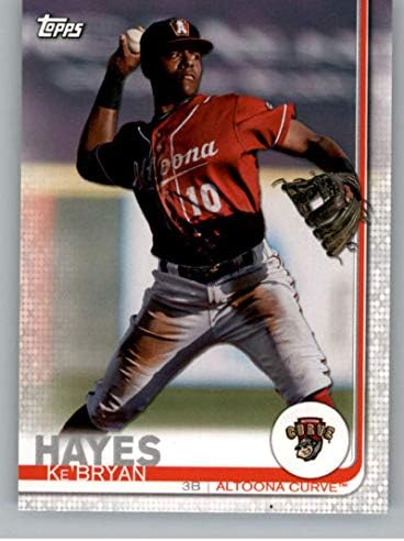 2019 Topps Pro деби 134 Ke'Bryan Hayes RC RC Rackie Altoona Curve MLB Baseball Trading Card