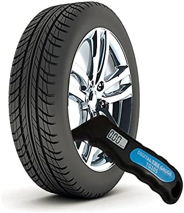 YWSZJ дигитални автомобили гуми гуми за мерач на притисок на воздухот мерач LCD дисплеј манометар барометри тестер за велосипед со моторцикли со