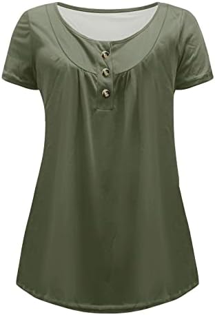 Есенска летна блуза Девојки со кратки ракави облека мода екипаж памук случајна плетена врвна маичка за жени ww ww