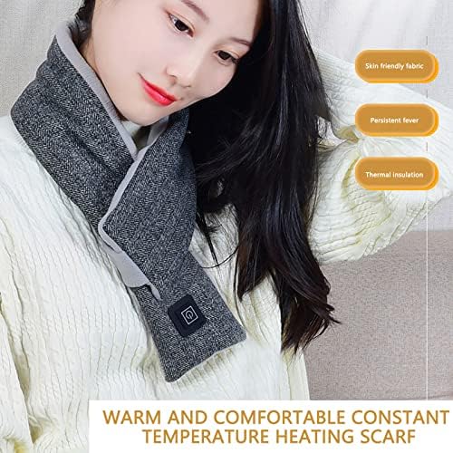 Блиско време на отворено дома, памук, интелигентна USB зимска шамија за греење, ткаенина за кожа, двојна топлина железо фитнес