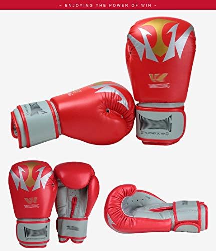 Lhhlucky боксерски ракавици за дишење кожна ткаенина со еластичност што може да се прилагоди за борба, таеквондо, бокс, бокс, бокс, кожни нараквици,