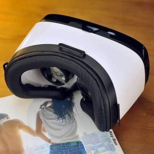 MXJCC VR Слушалки за iOS, Android Телефон, ТЕЛЕФОН 3D Очила VR Очила, w/Активирањето Копчето Ужива Виртуелната Реалност Игра &засилувач;