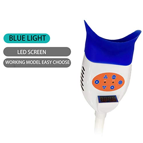 LOLCUTE заби за заби LED Белење на ламби за белење на ламби за белење на заби за заби, сина/црвена светлина 2 бои 36W