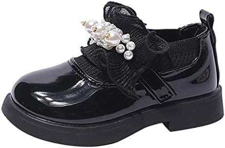 Девојки Чевли Со Ниски Потпетици Стп Обувки Обични Чевли За Влечки За Свадбена Мечка Деца