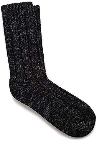 Birkenstock чорапи 1002443 памучен пресврт црн, 96% CO; 2% PA; 2% EL/S