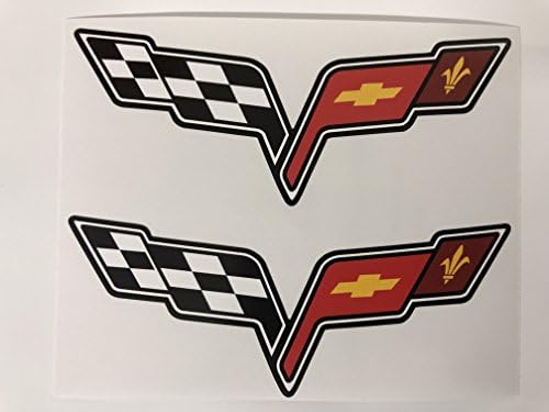 2 Corvette C6 Decals од sbddecals.com