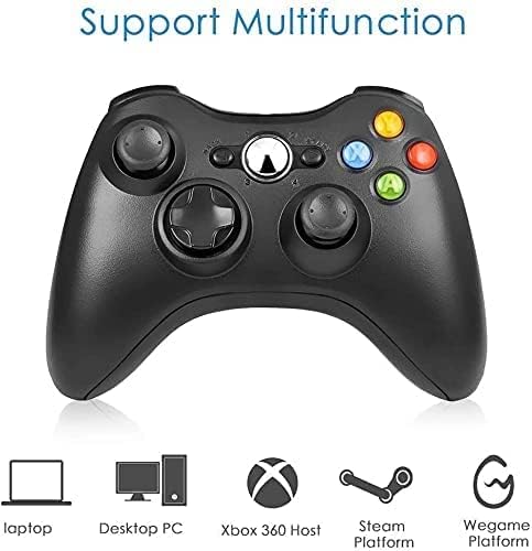 Јудег Xbox 360 Безжичен Контролер Џојстик Гампад За Xbox 360 Компјутер Виндоус 7