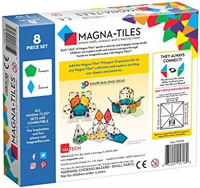 Магна-Плочки Полигони Експанзија Во Собата, Оригиналниот Магнетни Градежни Плочки За Креативни Отворен Игра, Едукативни Играчки За Деца На