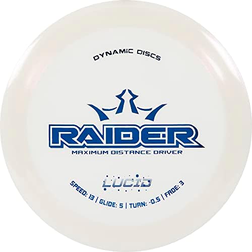 Динамички дискови Глимер луциден мраз Raider Dister Driver Golf Disc [Боите ќе се разликуваат]