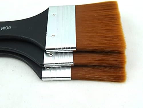 7 парчиња најлонска коса боја четка од дрво рачка за сликање на цртање Арцилни четки уметнички училишта за стабилни материјали