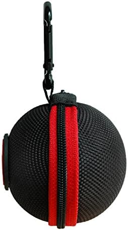Ballsak Sport - Црвена/црна - кутија за клип -топка, торба за топка за приложување на знаци на топки, топки во базени, топки за билијард,