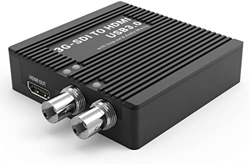 ЛК ЛИНГ.КА LCC382 3G-SDI До HDMI Конвертор 1080P60 SDI ДО USB3. 0 Фати Картичка со Јамка Надвор&засилувач;Аудио Мешање,SDI ДО УВЦ HD-SDI