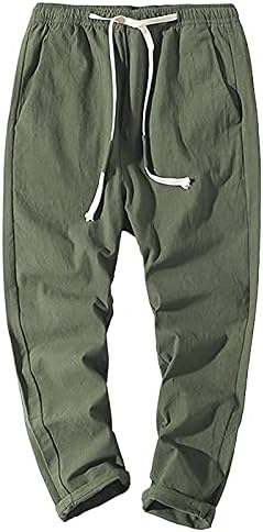 Атлетски панталони за мажи Атлетски панталони плус големина фустани панталони мажи дома отворено мода случајно основно лабава